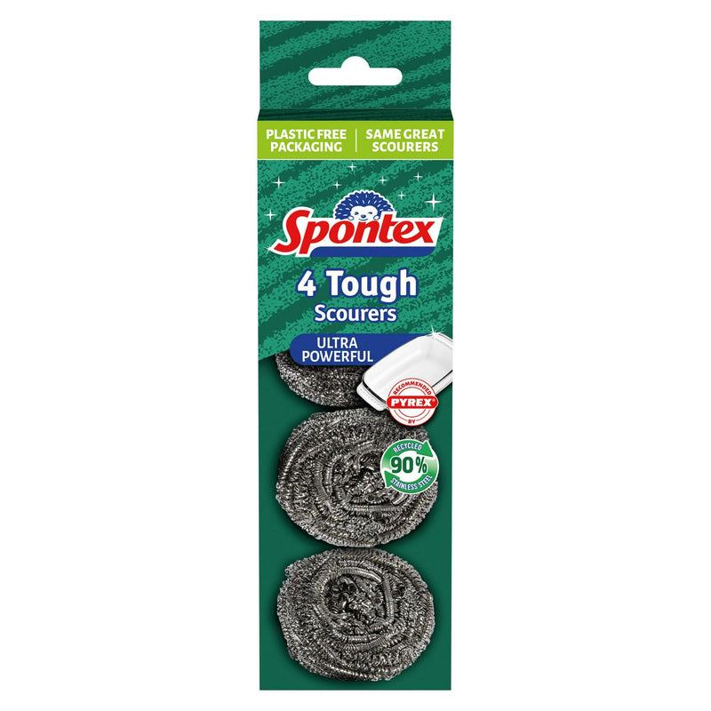 Spontex Tough Scourer x4