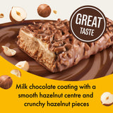 Fulfil chocolate hazelnut whip protein bar 55g - British product