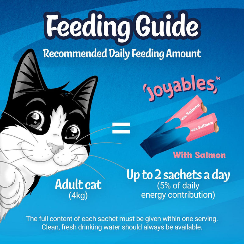 Felix Salmon Cat Treats Liquid 4x10g - British product