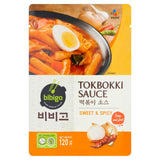 Bibigo Tokbokki Sauce Sweet And Spicy 120g - British product