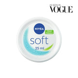 Nivea Soft Moisturiser Face Body & Hands 25ml
