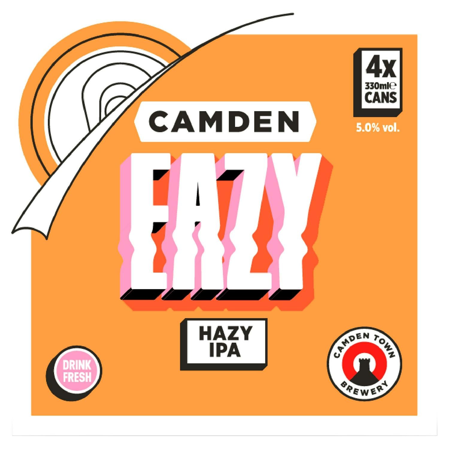 Camden Town Brewery Eazy Hazy IPA 4x330ml - British product