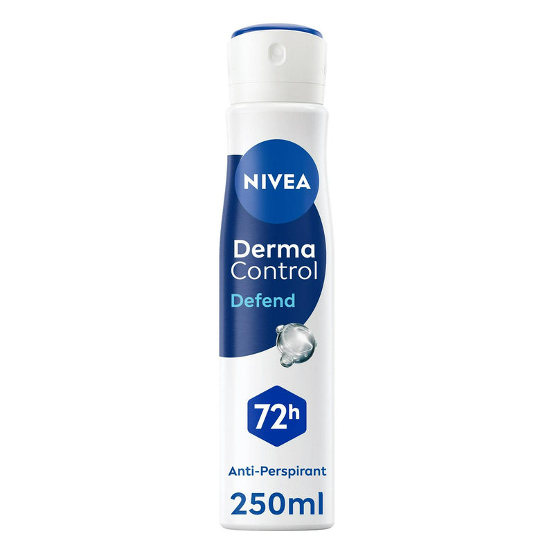 Nivea Derma Control Anti-Perspirant Spray 250ml, imported from the UK