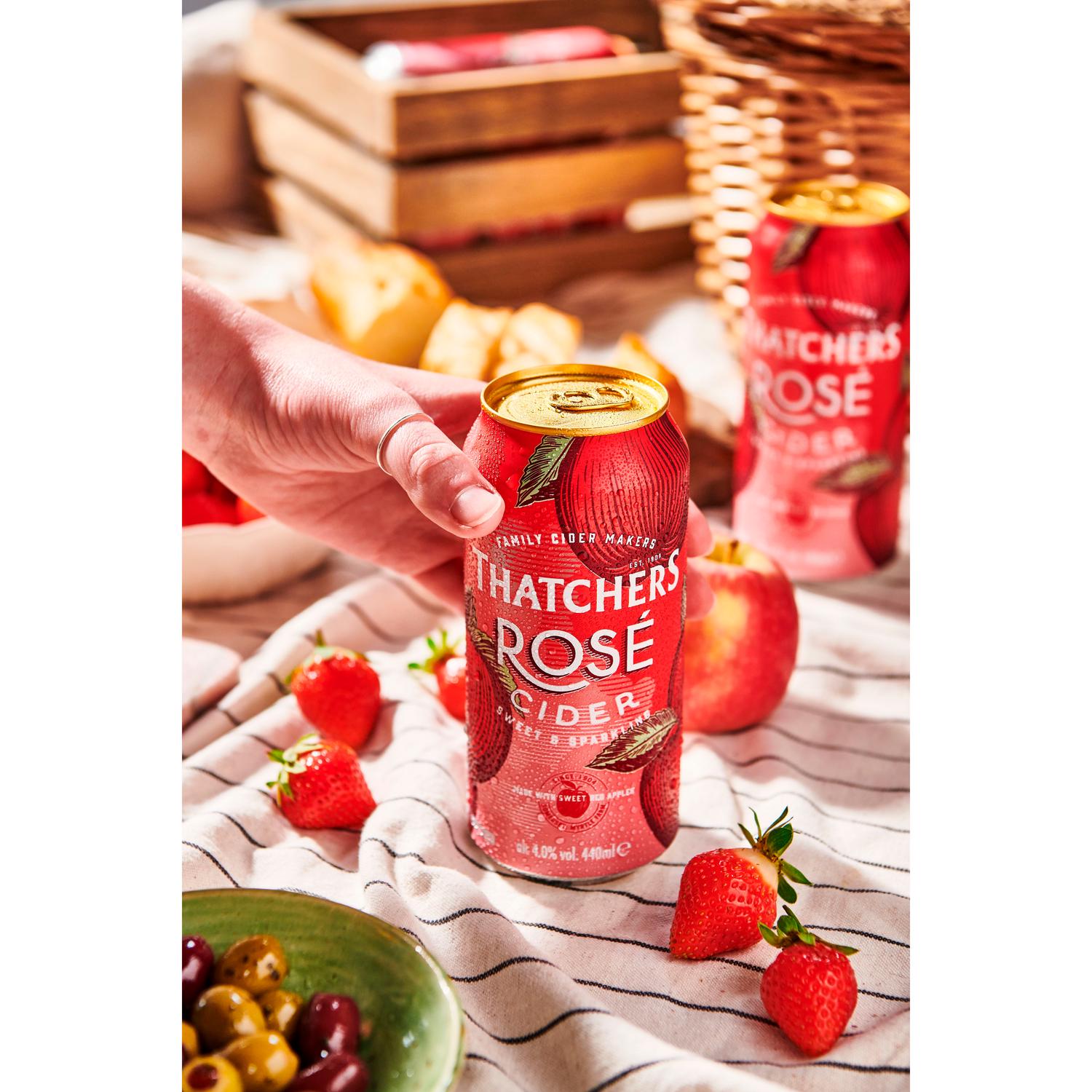 Sweet and Sparkling Rosé Cider with Sweet Red Apples 500ml