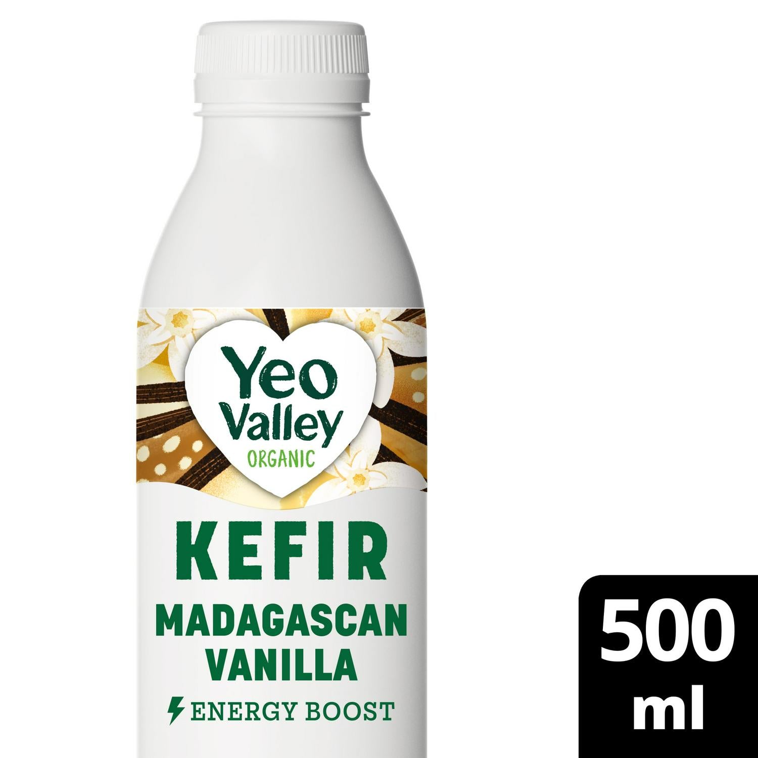 Yeo Valley Organic Kefir Madagascan Vanilla 500ml - British product