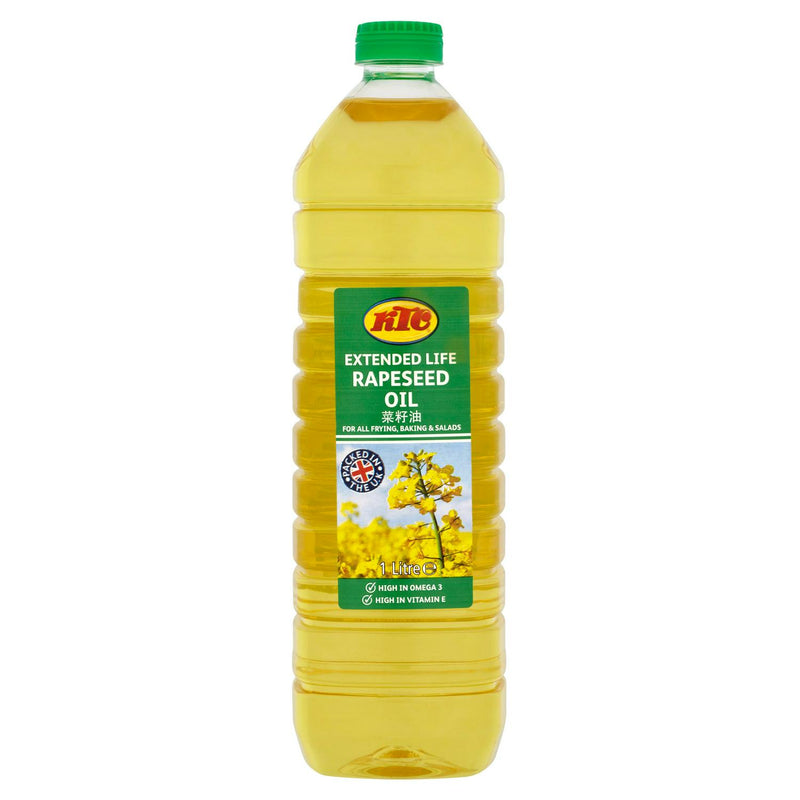 KTC Extended Life Rapeseed Oil 1 Litre Bottle, UK Version