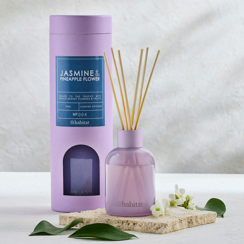 Habitat Scented Diffuser - Jasmine & Pineapple Flower