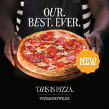 Pizza Express Quattro Carne Pizza 395g, imported from the UK