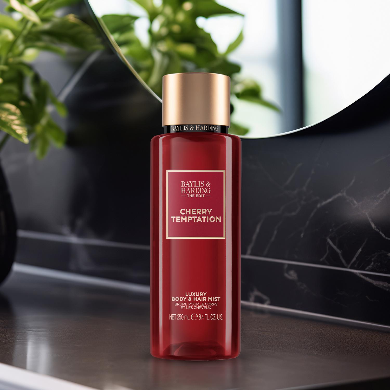 Dark Cherry and Sandalwood Body and Hair Mist 250ml