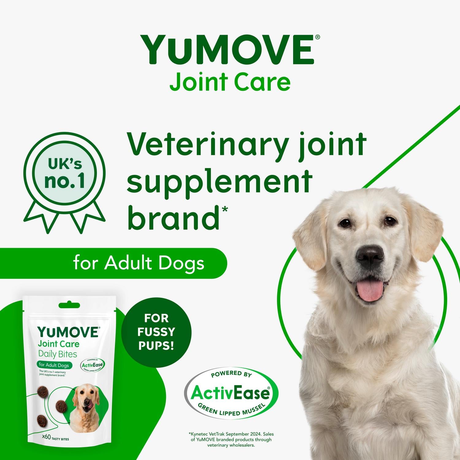 YuMOVE Joint Care Daily Tasty Bites 150g (British brand)