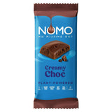 NOMO Creamy Choc Bar Vegan 75g, imported from the UK
