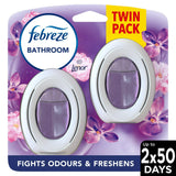 Febreze Bathroom Continuous Air Freshener Exotic Bloom x2