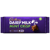 Cadbury Dairy Milk Mint Crisp 54g - British product