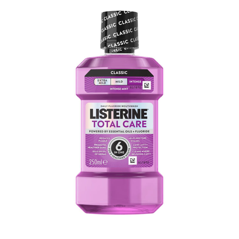 Listerine Total Care mouthwash 250ml, UK version