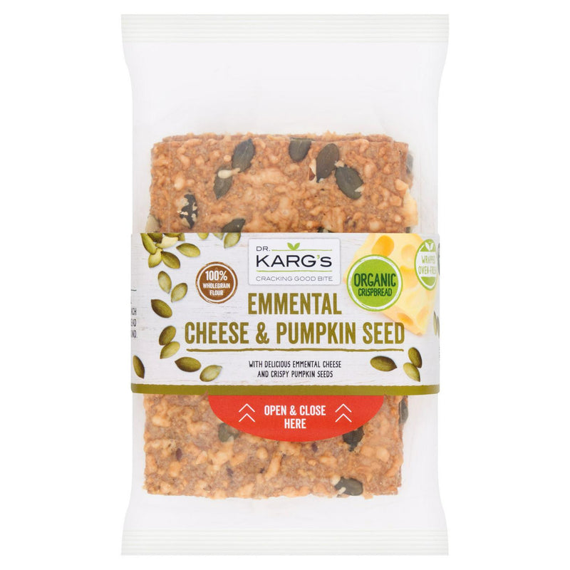 Dr Karg organic emmental crispbread 200g - British product