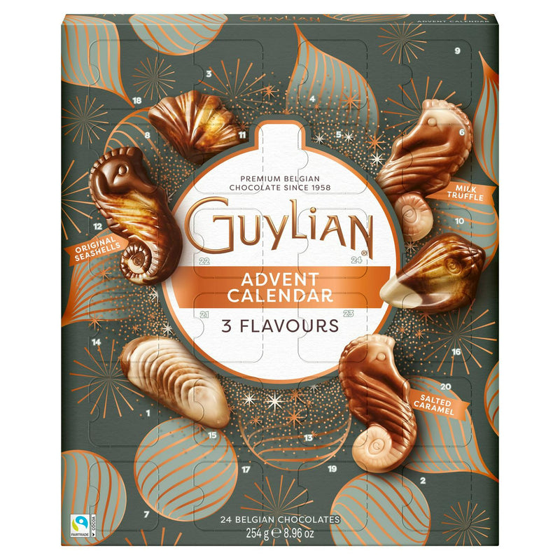 Guylian Advent Calendar Belgian Chocolates 254g, UK version