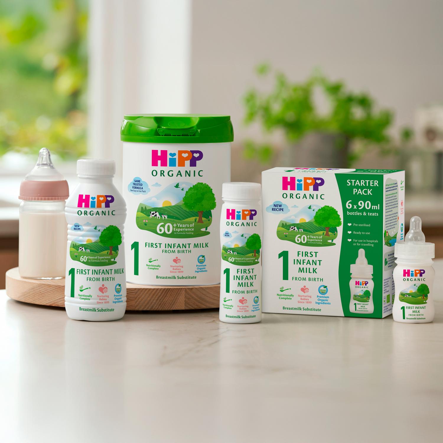 HiPP Organic 1 First Infant Milk 470ml, UK version