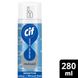 Cif cleaning spray Sensitive Lotus & Mineral Salt 280ml - British product