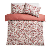 Sainsbury's Home Country Foilage Print Bedding Set - Burgundy