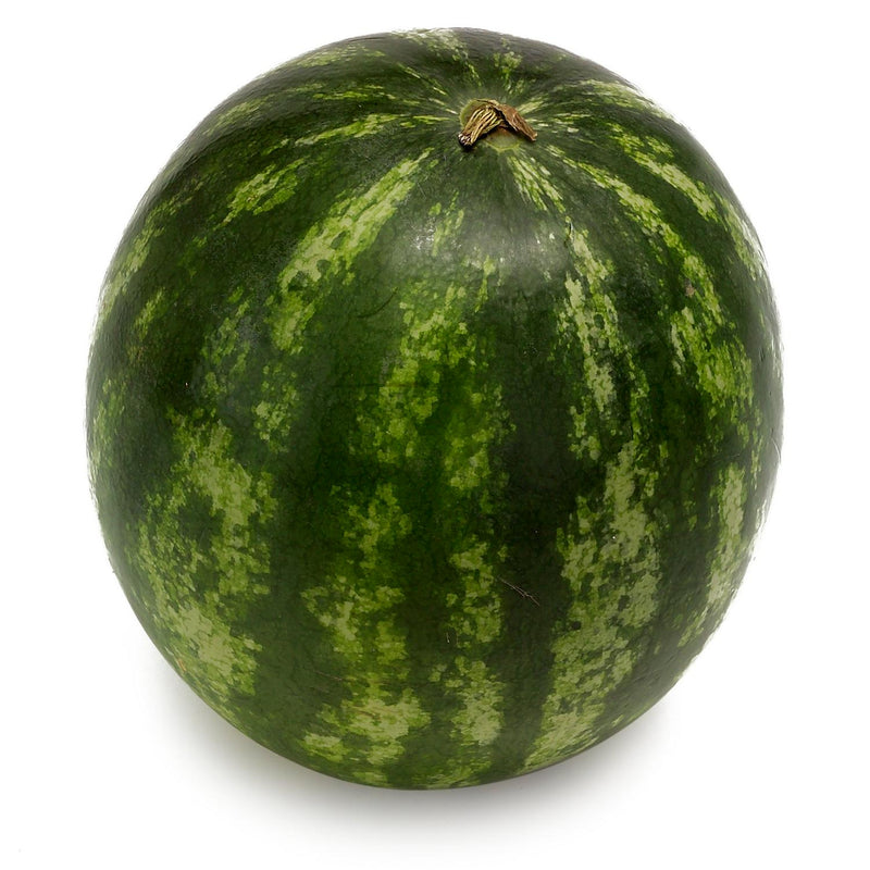 Sainsburys Watermelon fresh produce packed for shipping (British brand)