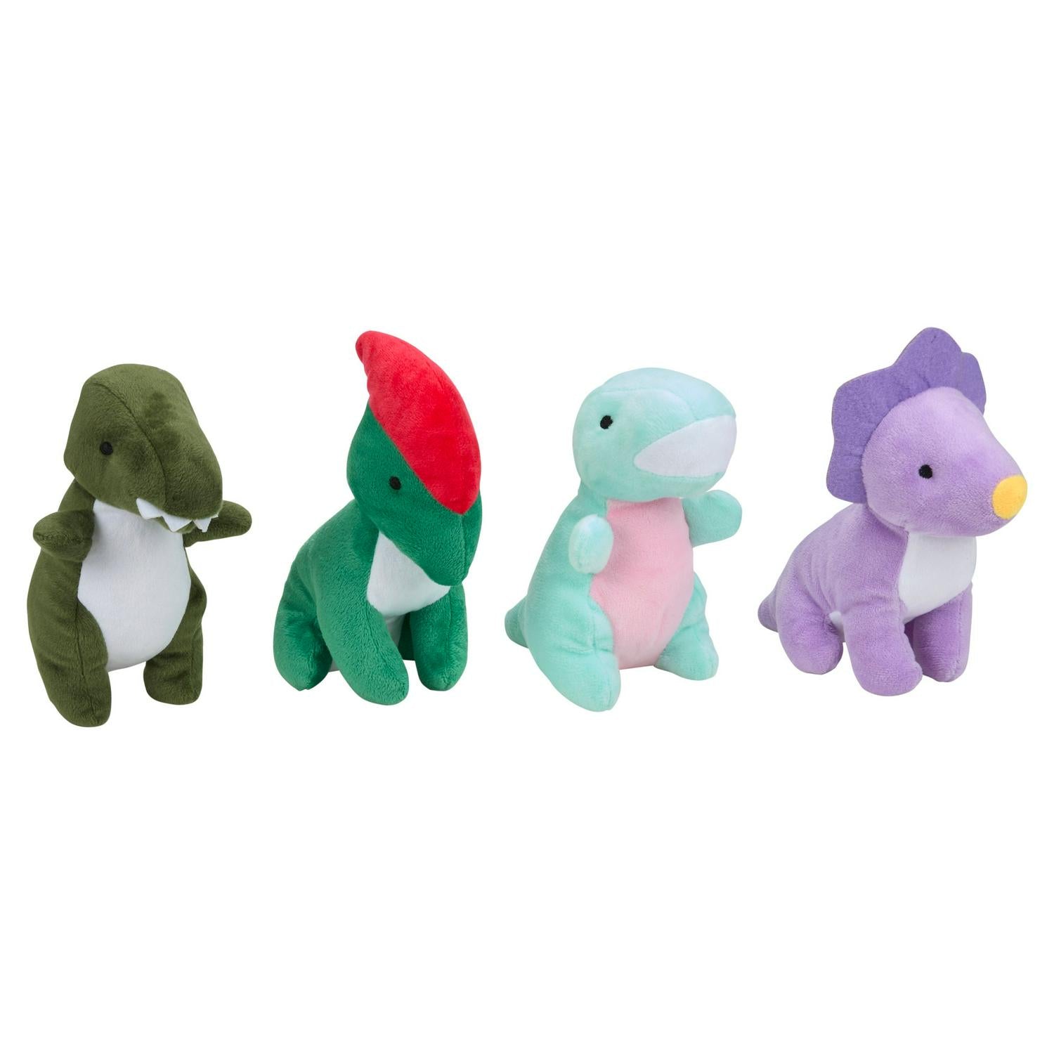 Petface baby dino plush dog toy, imported from the UK