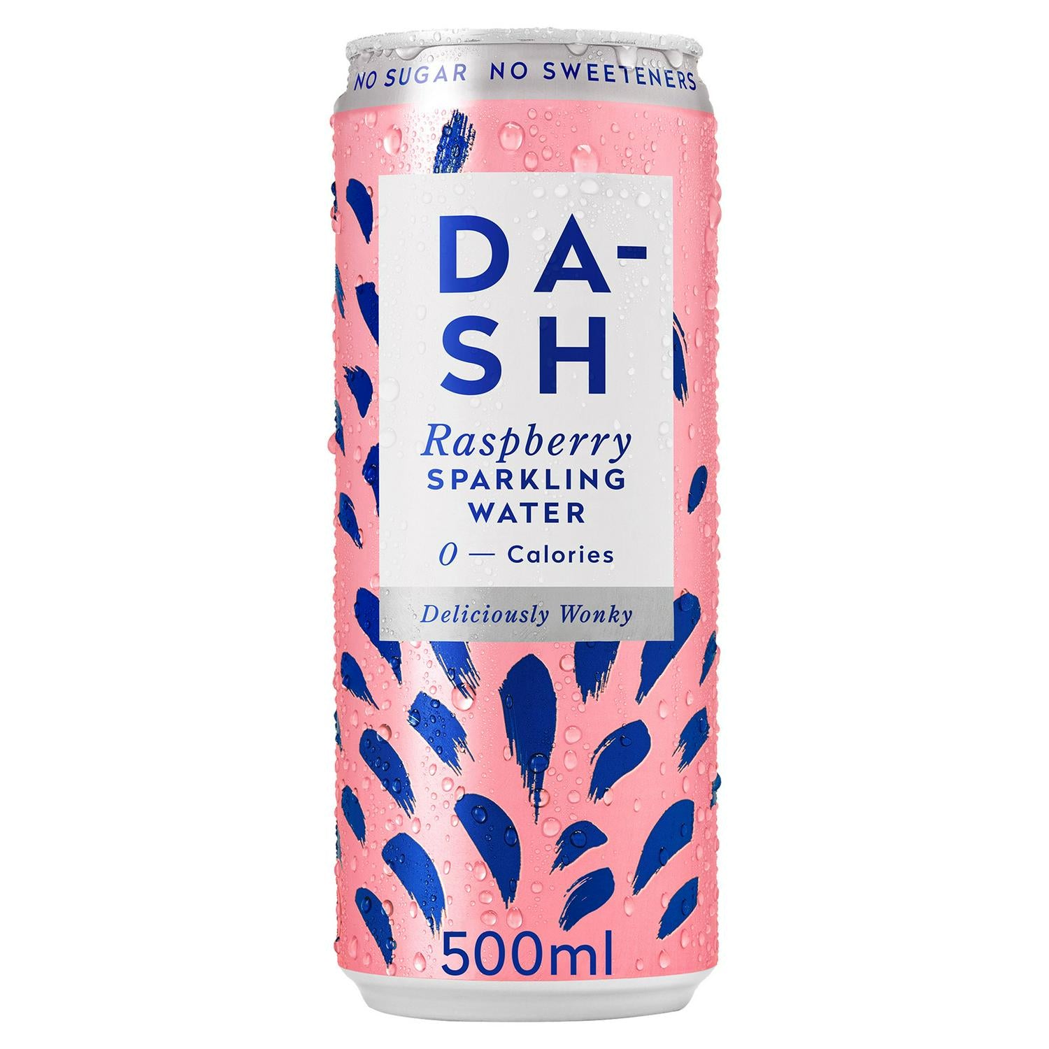 Dash raspberry sparkling water 500ml - British product