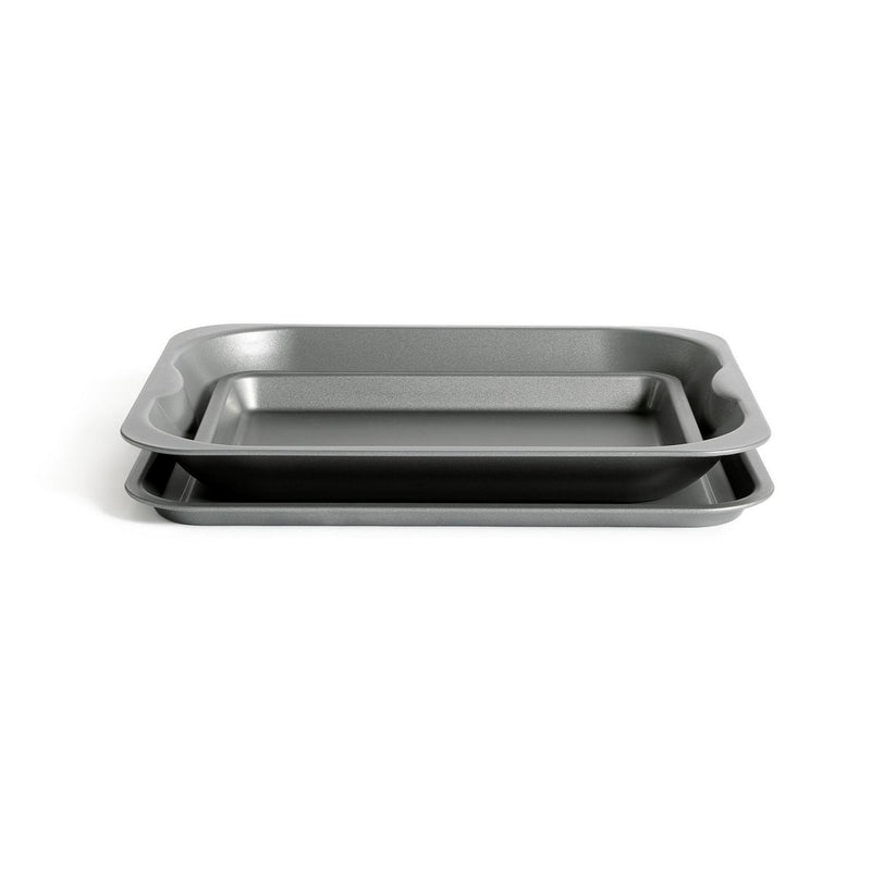 Habitat 3 Piece Non Stick Bakeware Set Carbon Steel, UK version