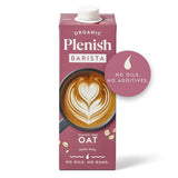Plenish Barista Organic Oat Drink 1L, imported from the UK