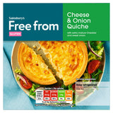 Sainsbury's Free From Cheese & Onion Quiche 170g