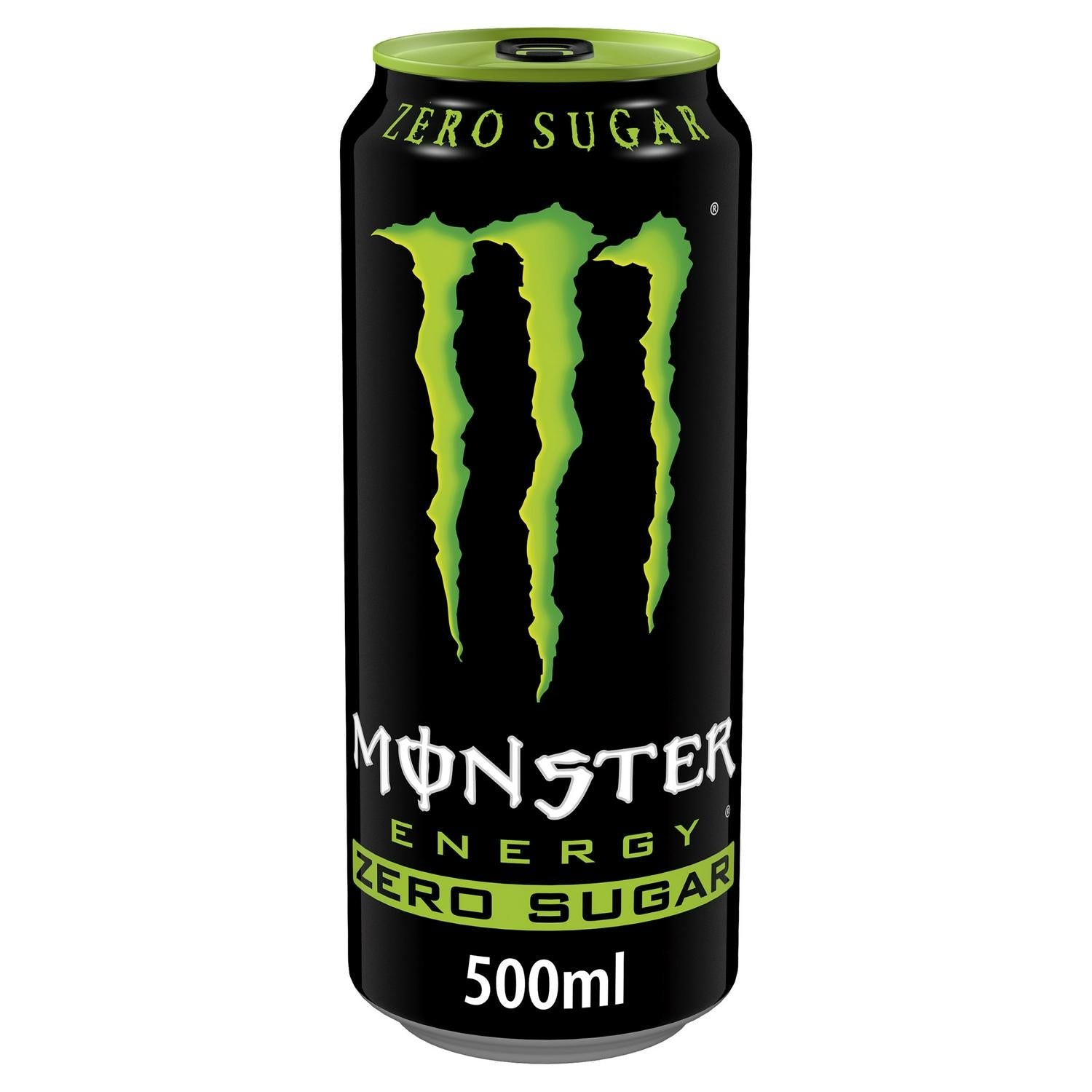 Monster Energy Zero Sugar Energy Drink 500ml, imported from the UK