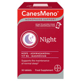 CanesMeno Menopause Support Night Tablets 30 - British product