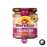 Meridian Crunchy Almond Butter 170g, imported from the UK