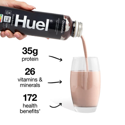 Boisson de remplacement de repas Huel Black Edition Chocolat 500ml