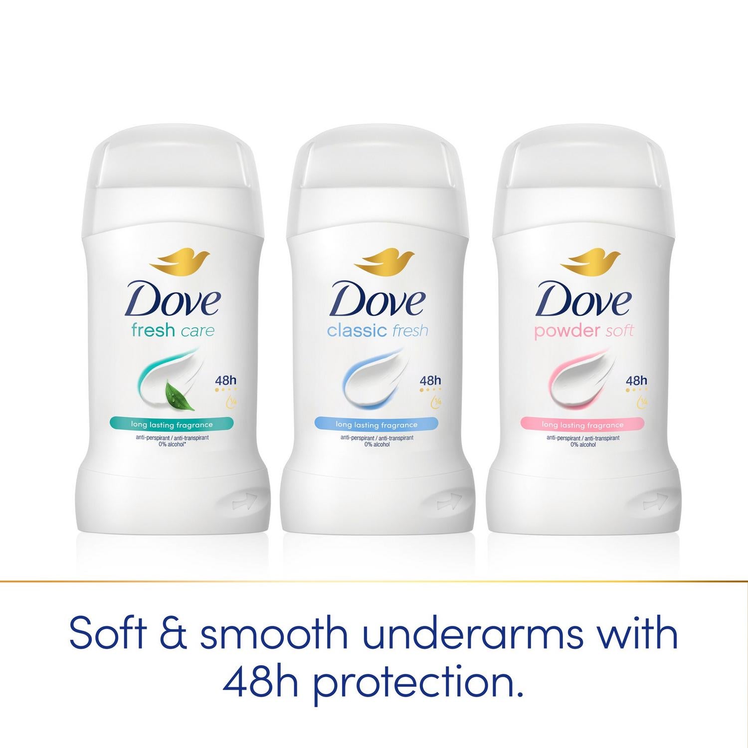 Dove Antiperspirant Cream Powder Soft 50ml - British product