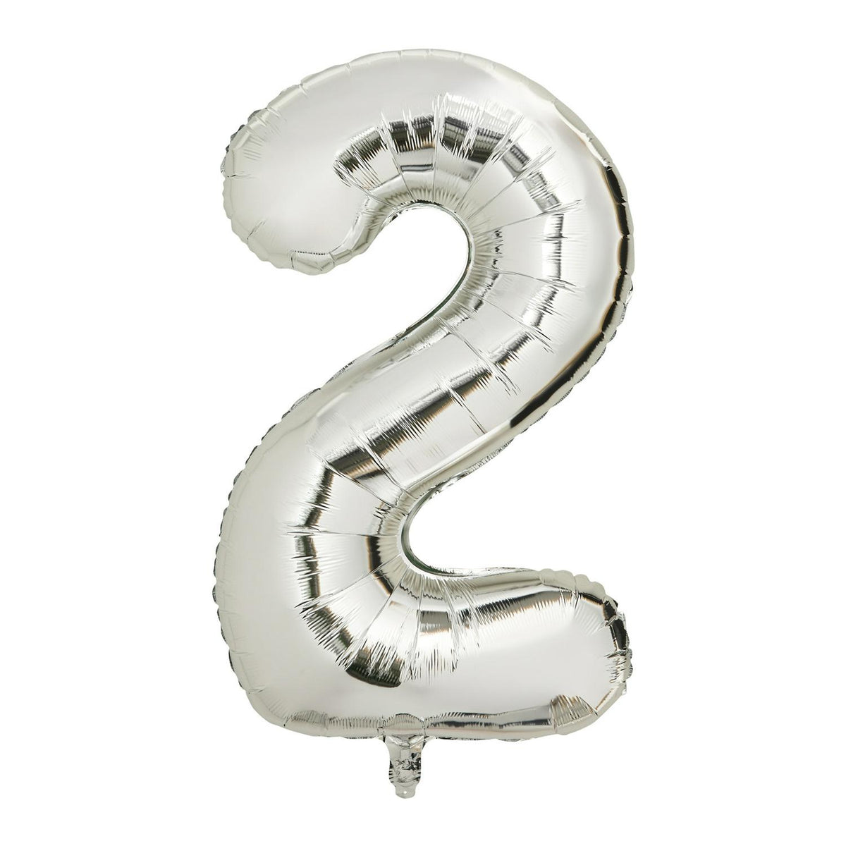 Sainsbury's Home Silver Foil Number Balloon Age 2 34 Inch (British brand)