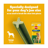 Pedigree Dentastix Fresh large dog treats x21 810g, imported from the UK