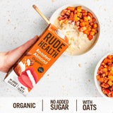 Rude Health roasted almond organic almond oat drink 1L, imported from the UK