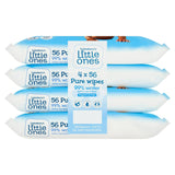 Sainsbury's Little Ones Extra Sensitive Pure Wipes 4 x 56