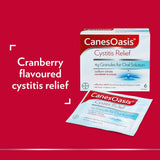 Cystitis Relief Granules for Oral Solution 4g Cranberry Flavour 6-Pack