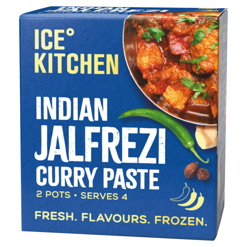 Ice Kitchen Jalfrezi Curry Paste 2 x 80g, imported from the UK