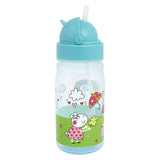 Official Peppa Pig water bottle 400ml with straw, imported from the UK