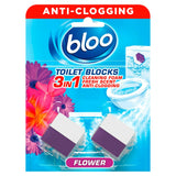 Bloo In Cistern Toilet Blocks Flowers 2x50g
