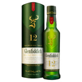 Glenfiddich 12 Year Old whisky bottle 35cl, UK version