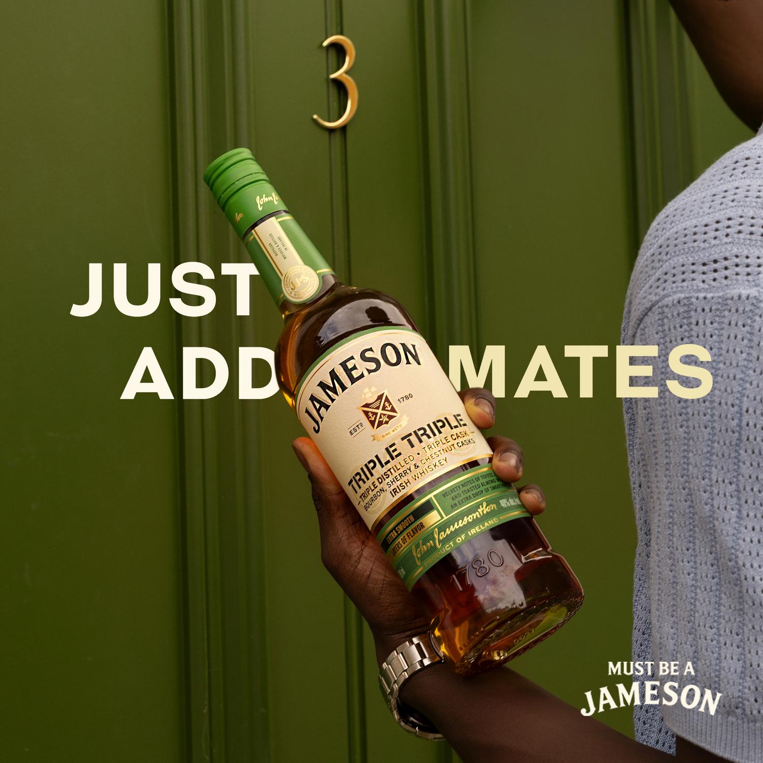 Jameson Triple Triple Blended Irish Whiskey 70cl