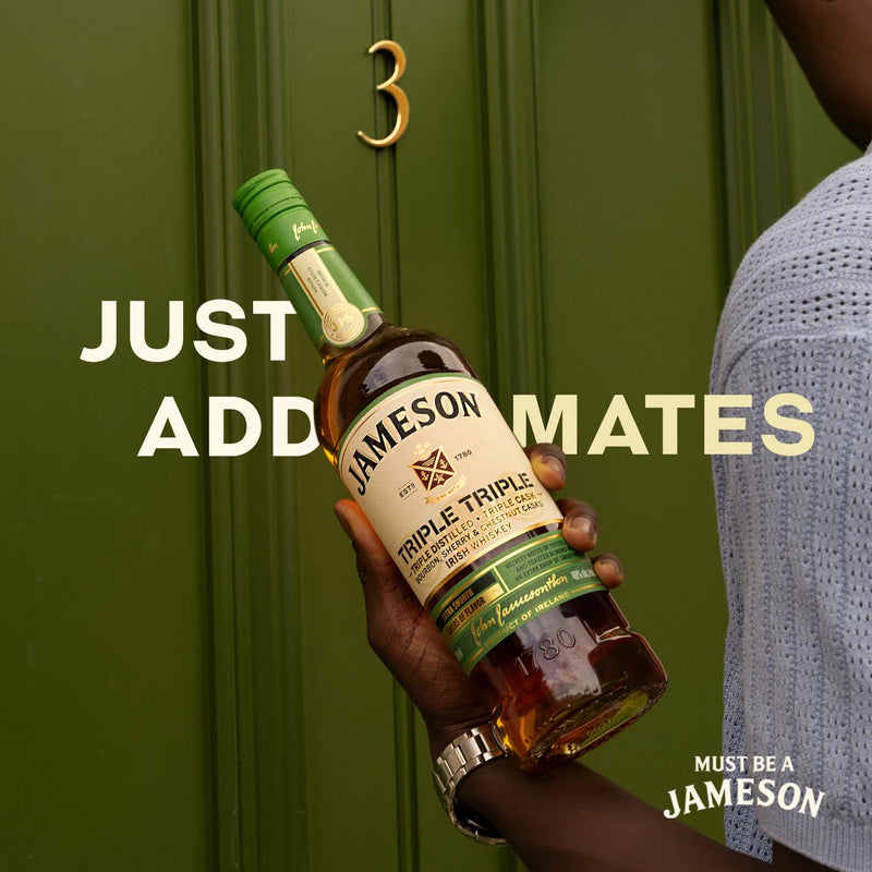 Jameson Triple Triple Blended Irish Whiskey 70cl