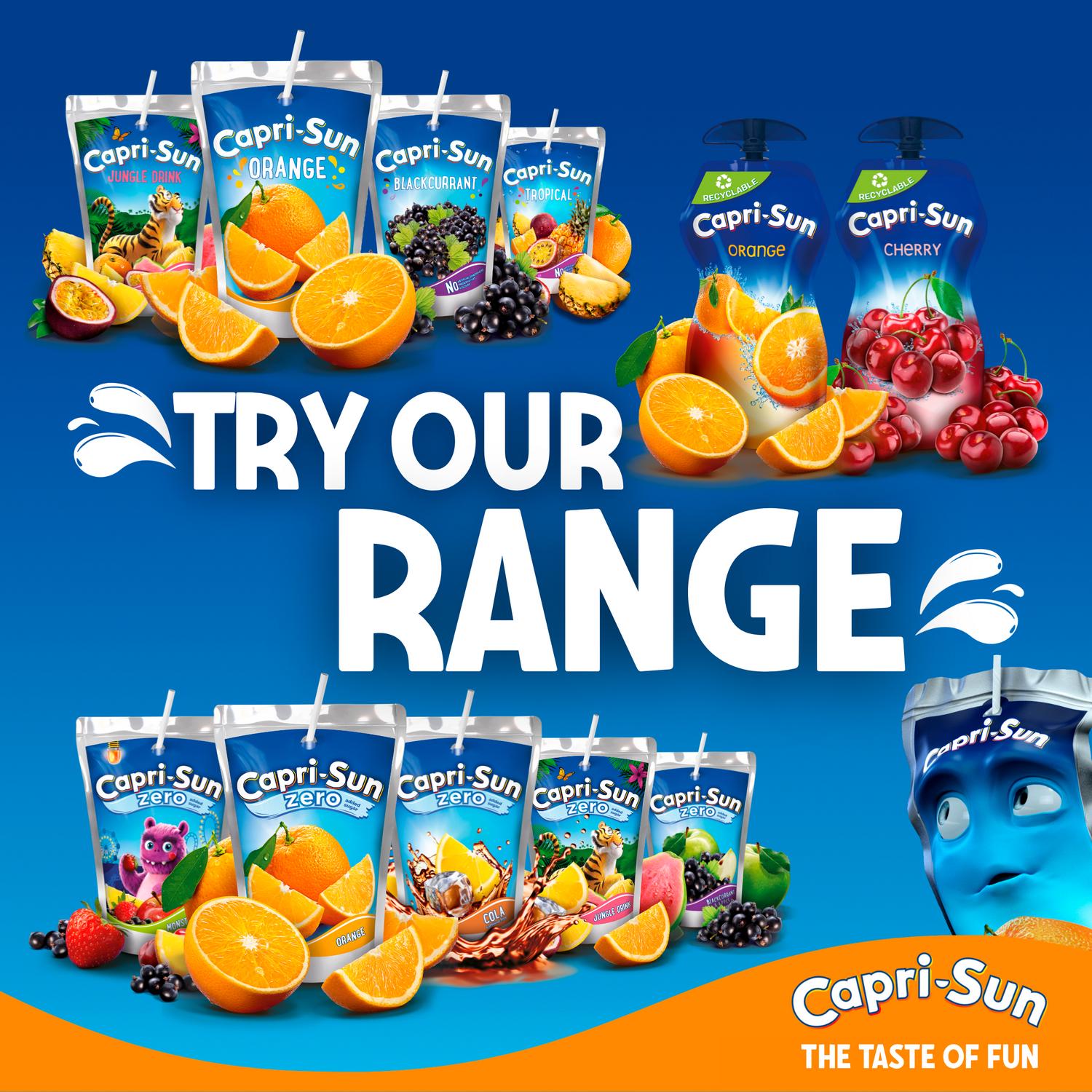 Capri-Sun Double Strength Monster Alarm Squash 1L
