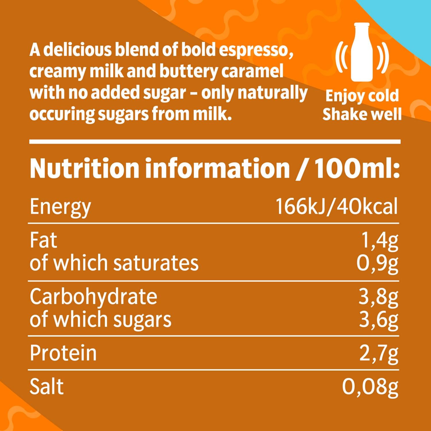 Starbucks Caramel Frappuccino Iced Coffee 250ml (British brand)