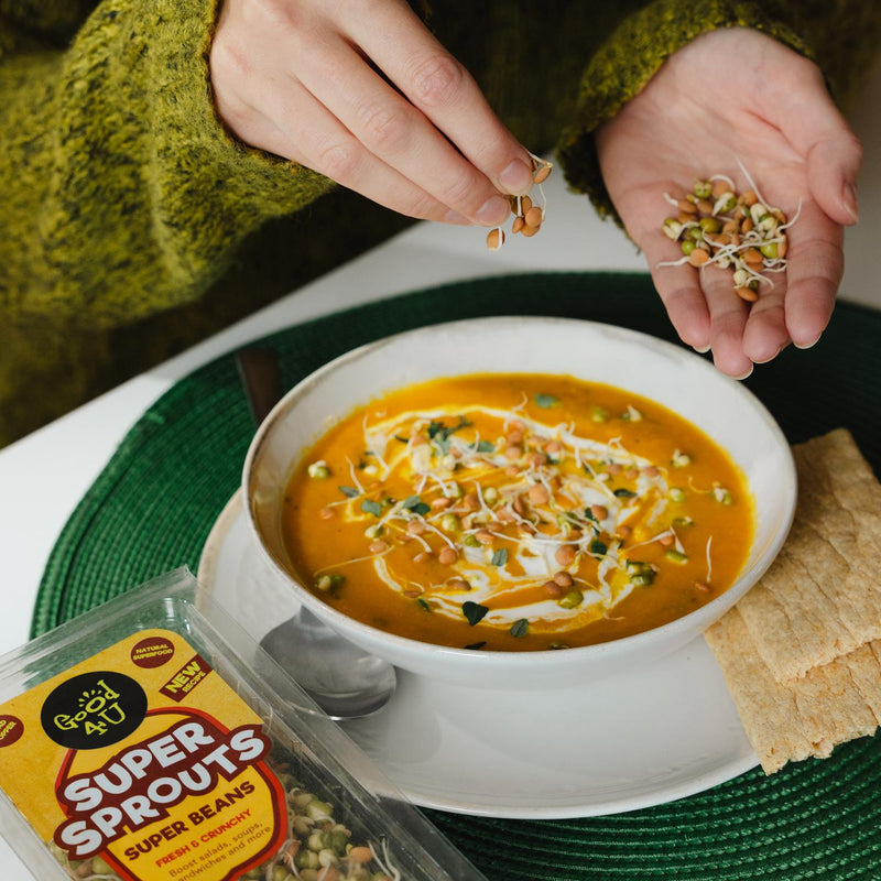 Good4U Super Sprouts Super Beans 150g, UK version