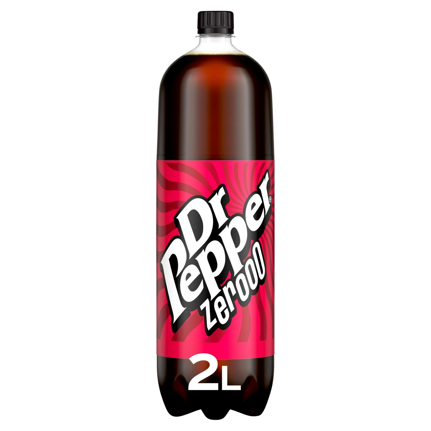 Dr Pepper Zero Sugar Cola 2 Litre Bottle - British product