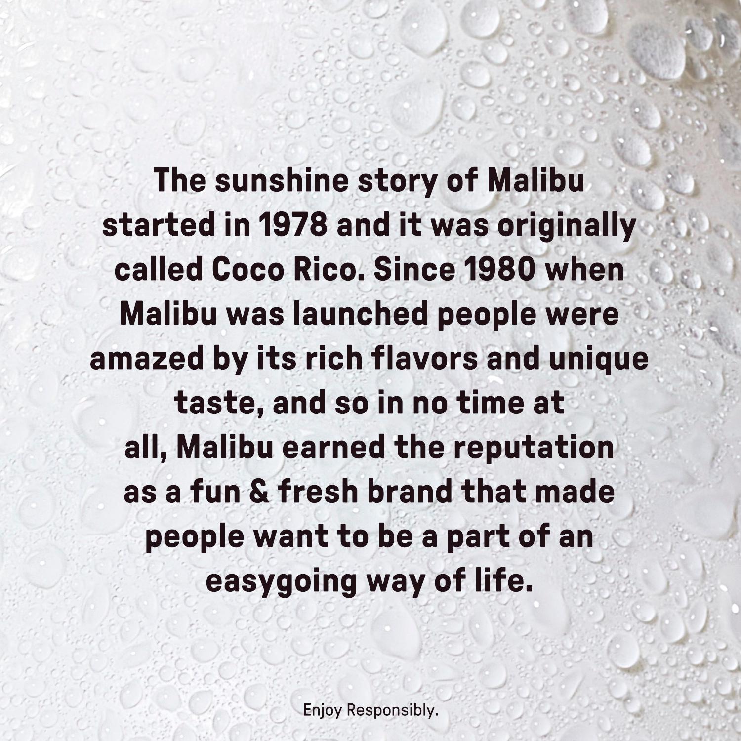 Malibu White Rum Coconut Flavour 70cl, imported from the UK